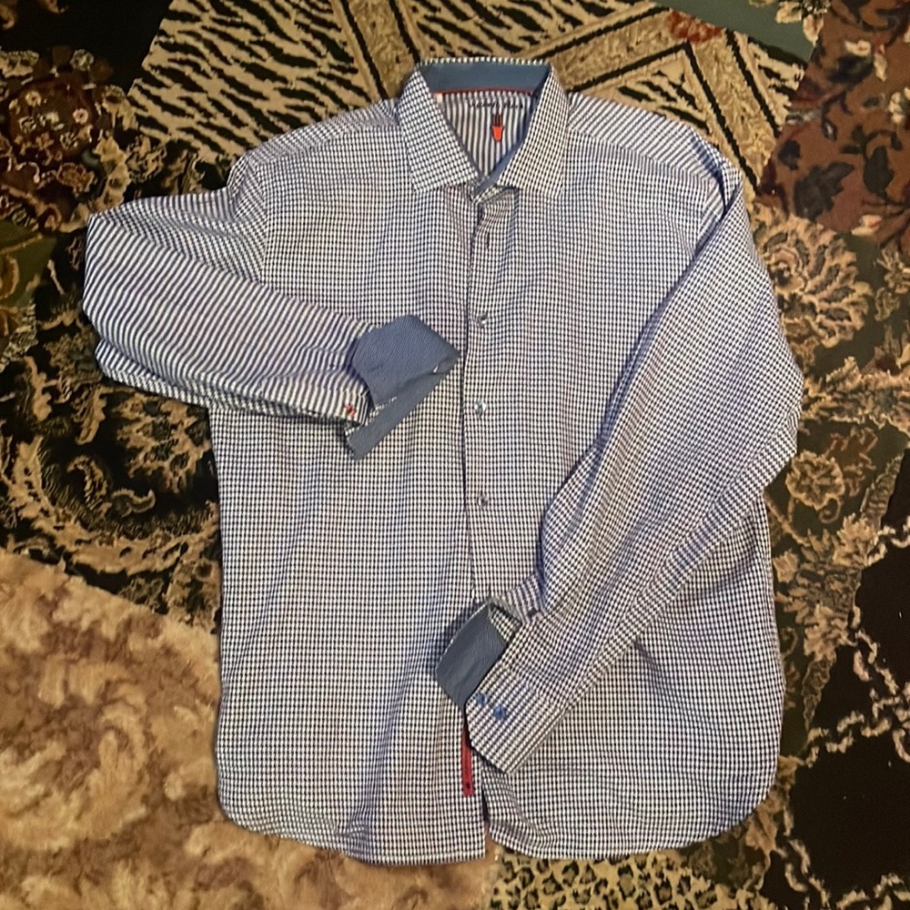 Visconti Black Like New Button Up